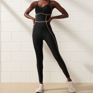 Abercrombie & Fitch YPB Sculptlux Corset Bodysuit Jumpsuit Onesie